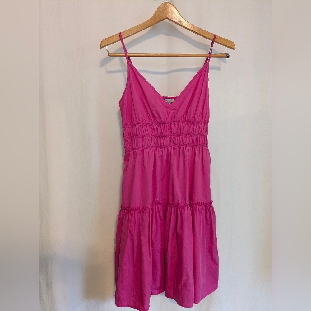 Rails Carmen Organic Cotton Dress XS Pink Azalea